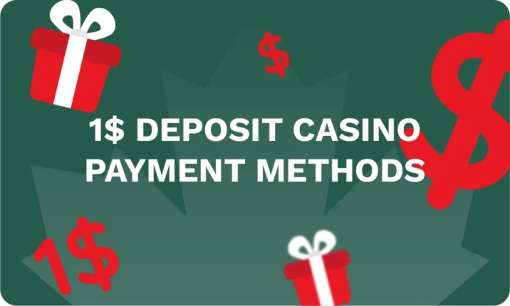 $1 deposit casino payment methods