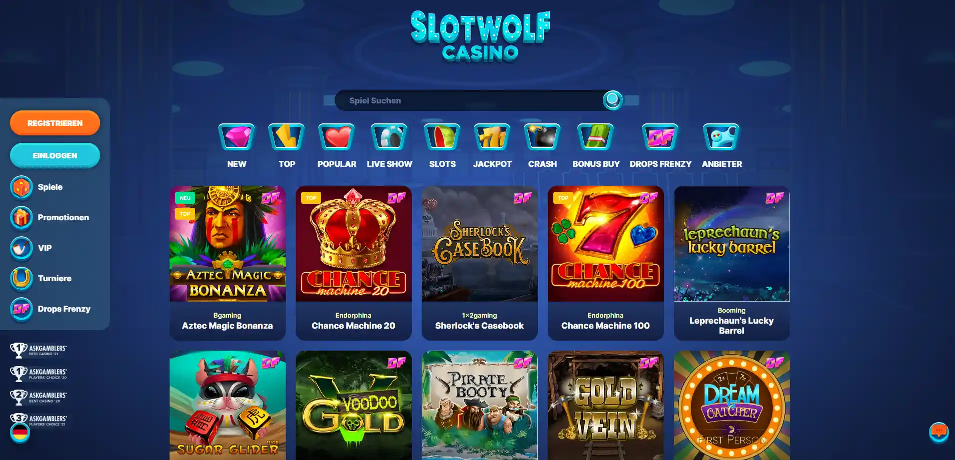 slotwolf casino spiele