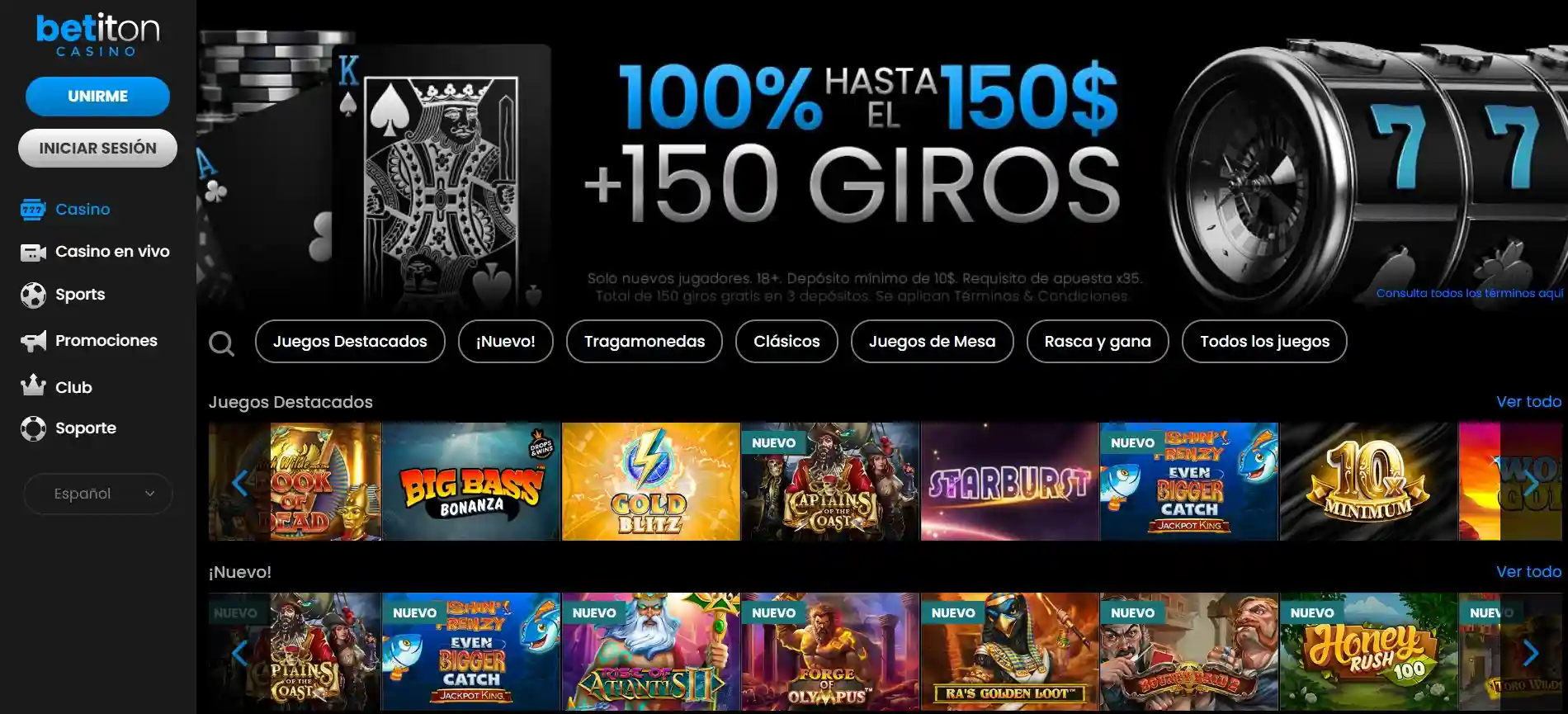 Casino en línea Betiton