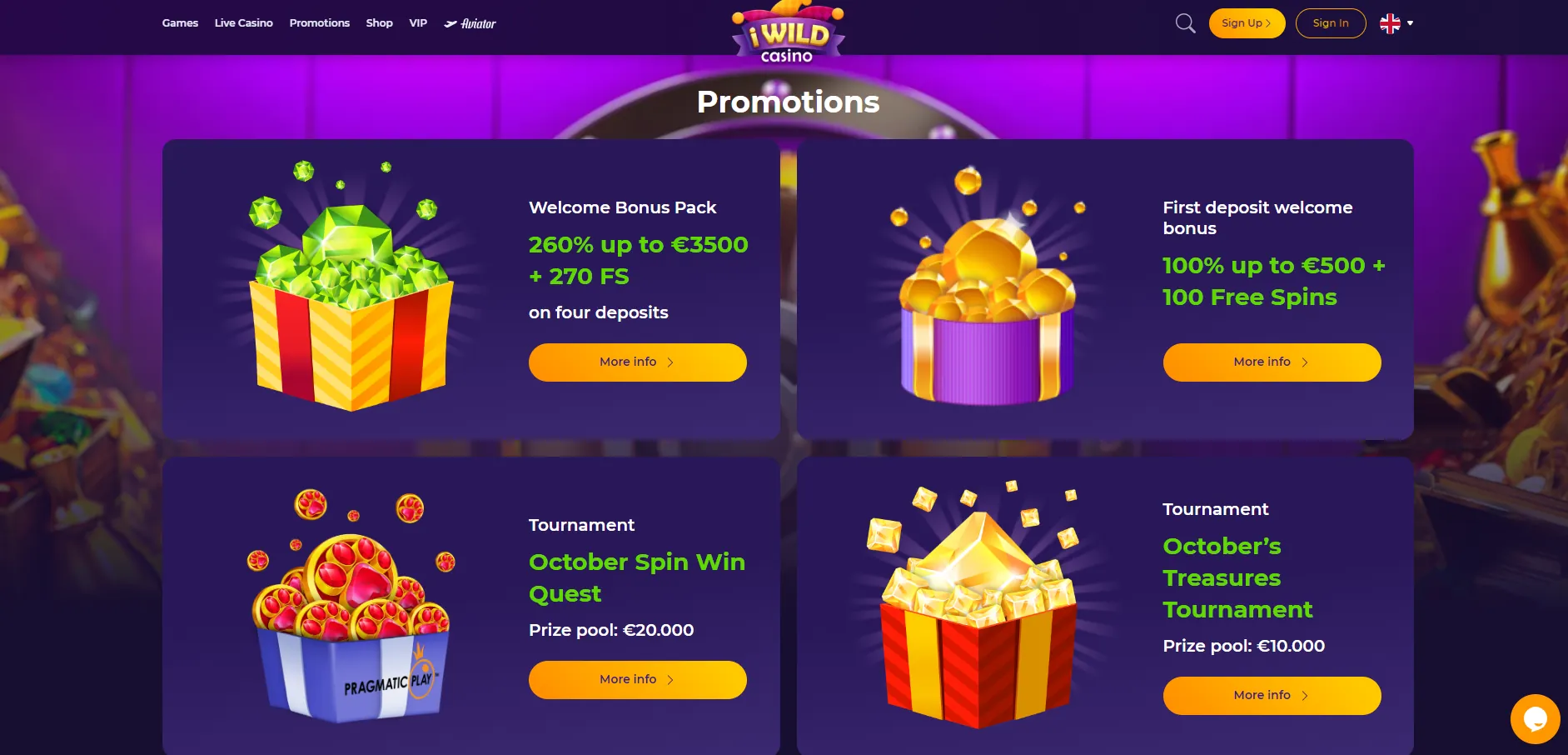 iwild premijos
