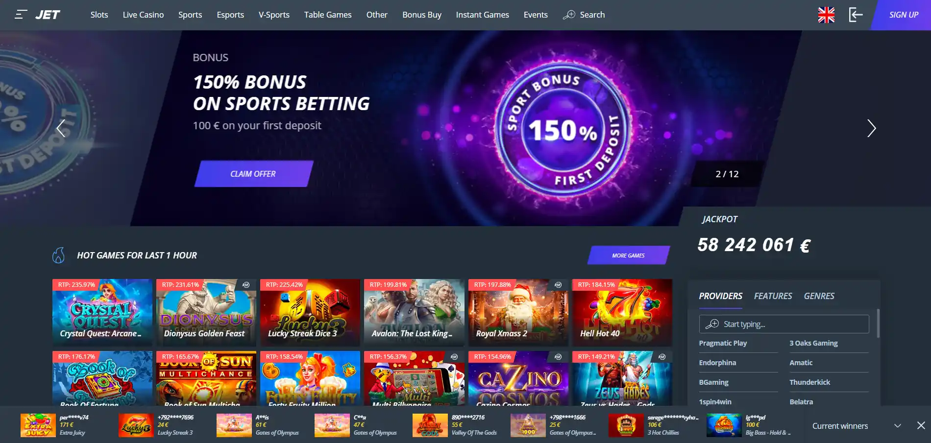 Jet Casino Lietuva
