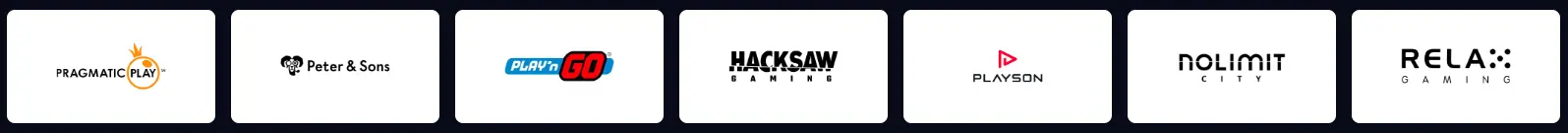Spillutviklere på Highroll casino Spillutviklere