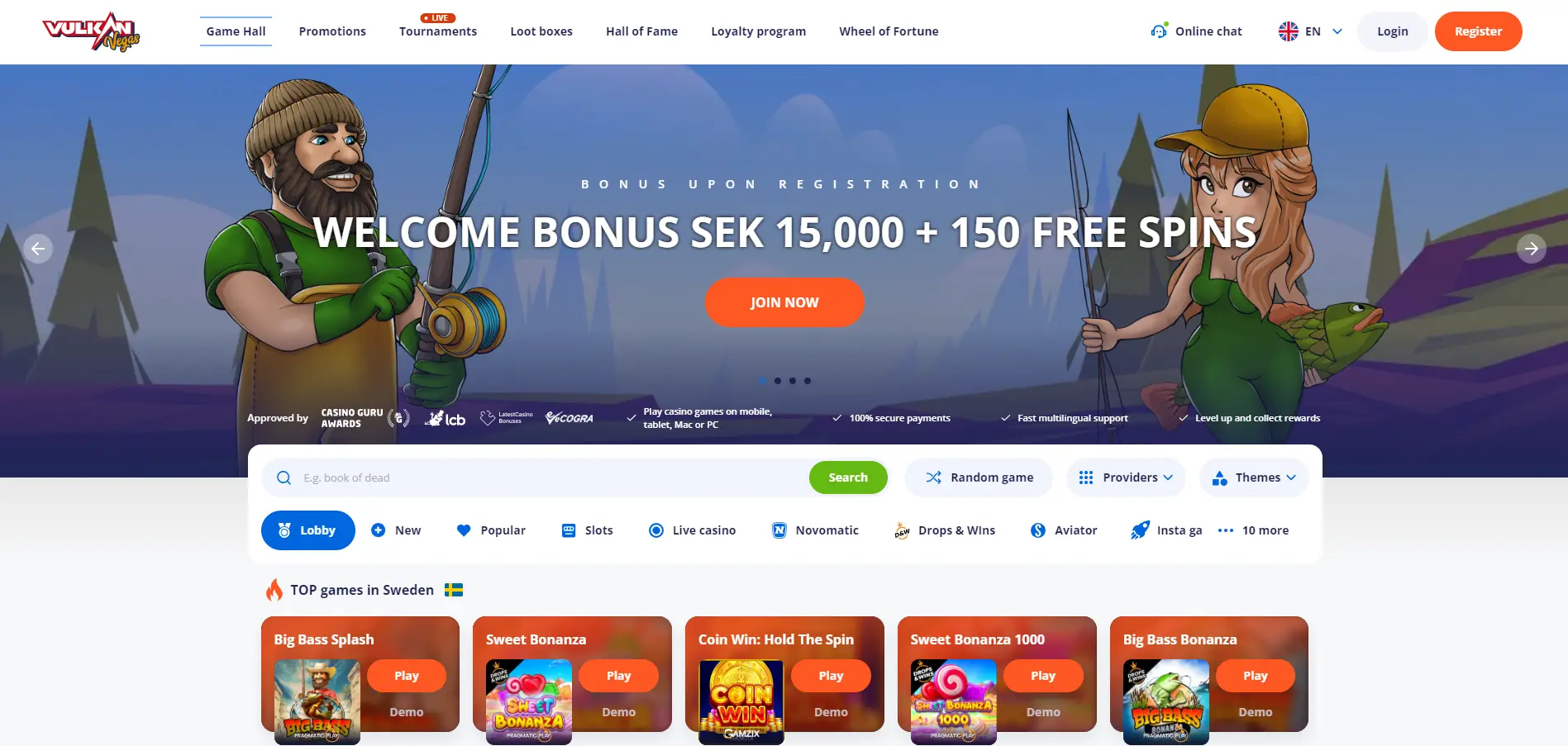 Casino Hemsida