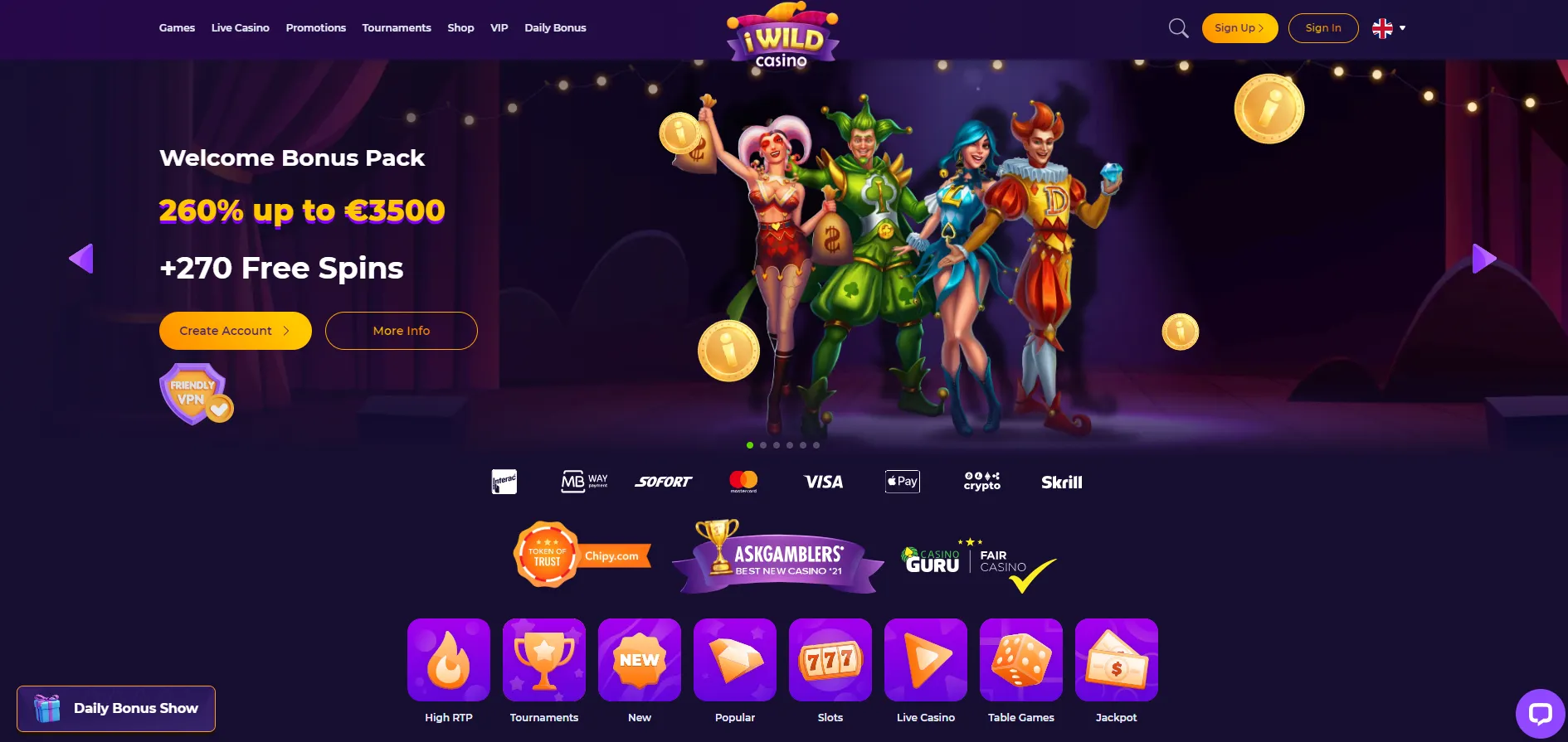 Casino Hemsida