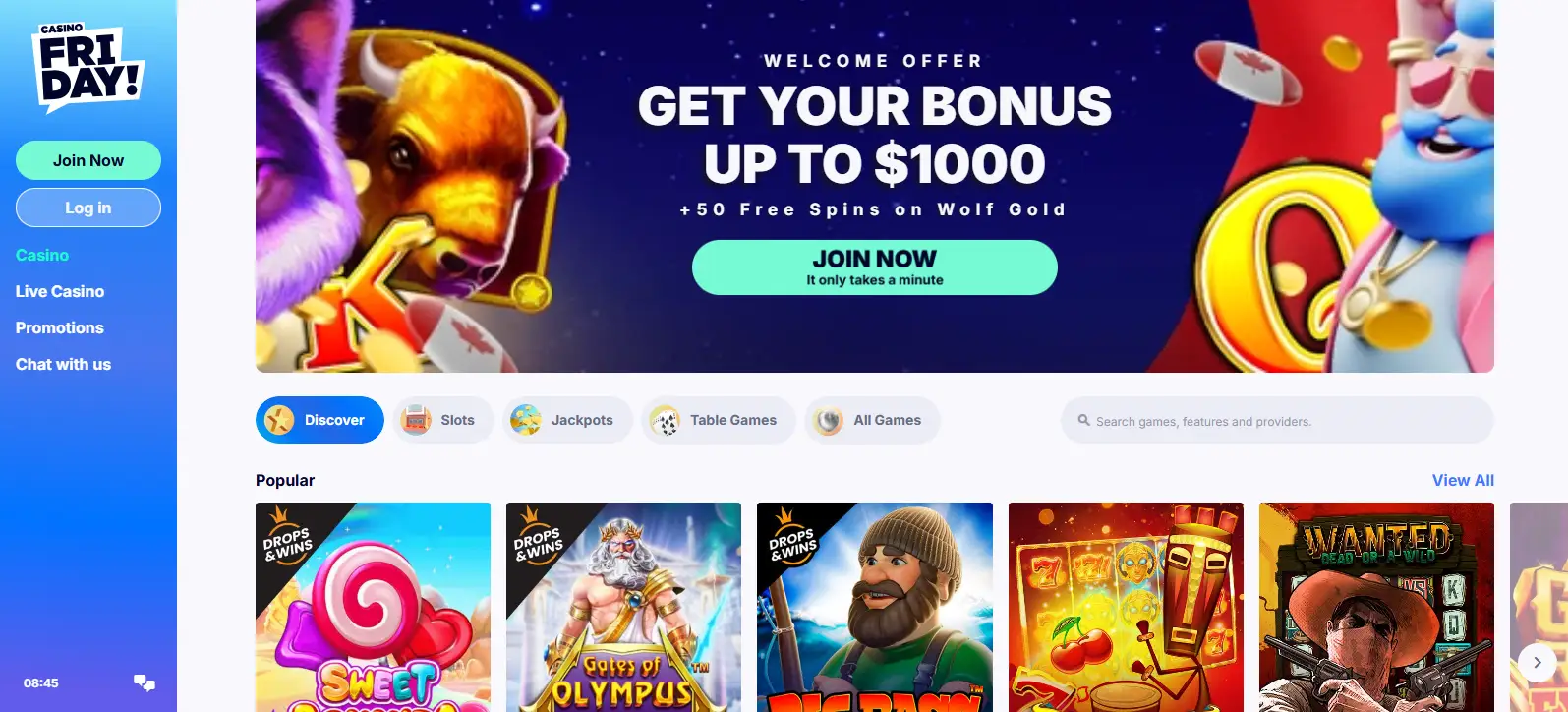 Casino Friday Review 2026 Bonus Up To C 1000 50 FS