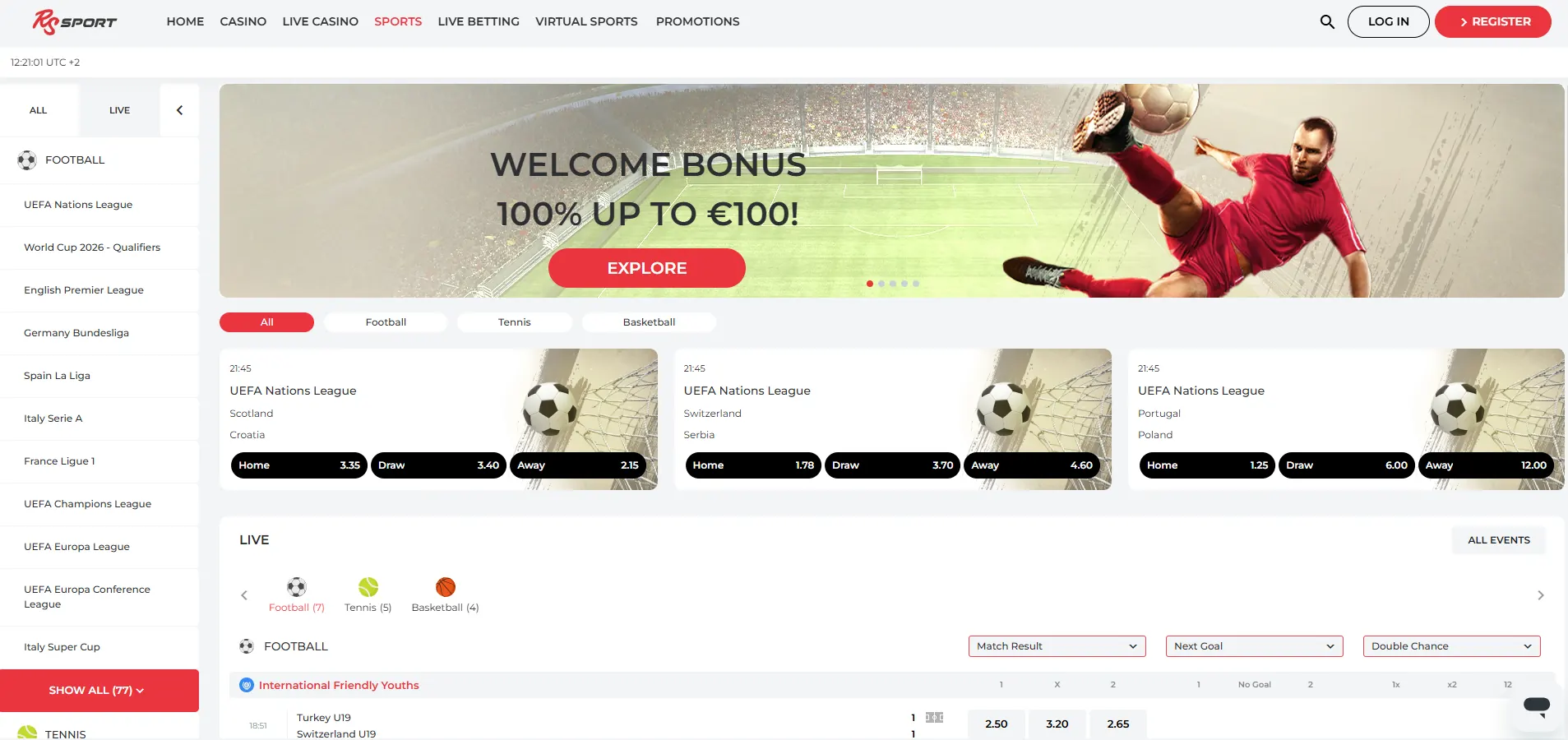 RealSpin sporta likmes