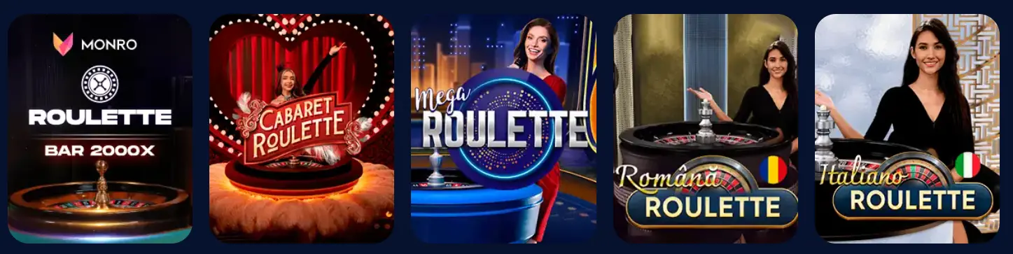 Monro Casino Ruletė Monro Casino Ruletė variantai