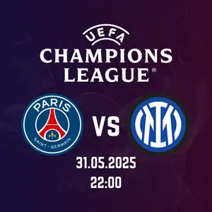 Čempionu līgas fināls - PSG vs. Inter Milan 2025