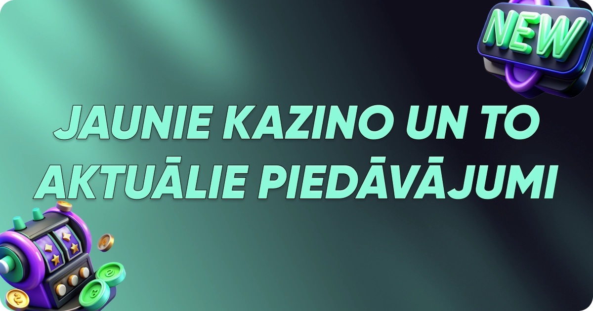 Jauni kazino un to piedāvājumi Jauni kazino un to piedāvājumi