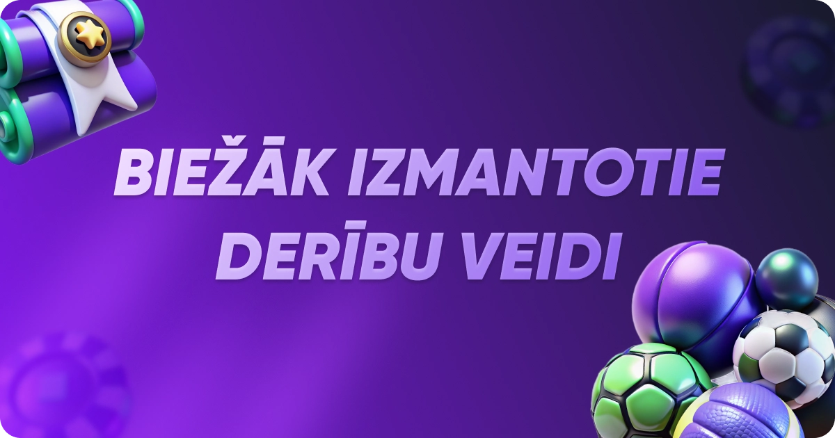 Biežāk izmantotie derību veidi Biežāk izmantotie derību veidi
