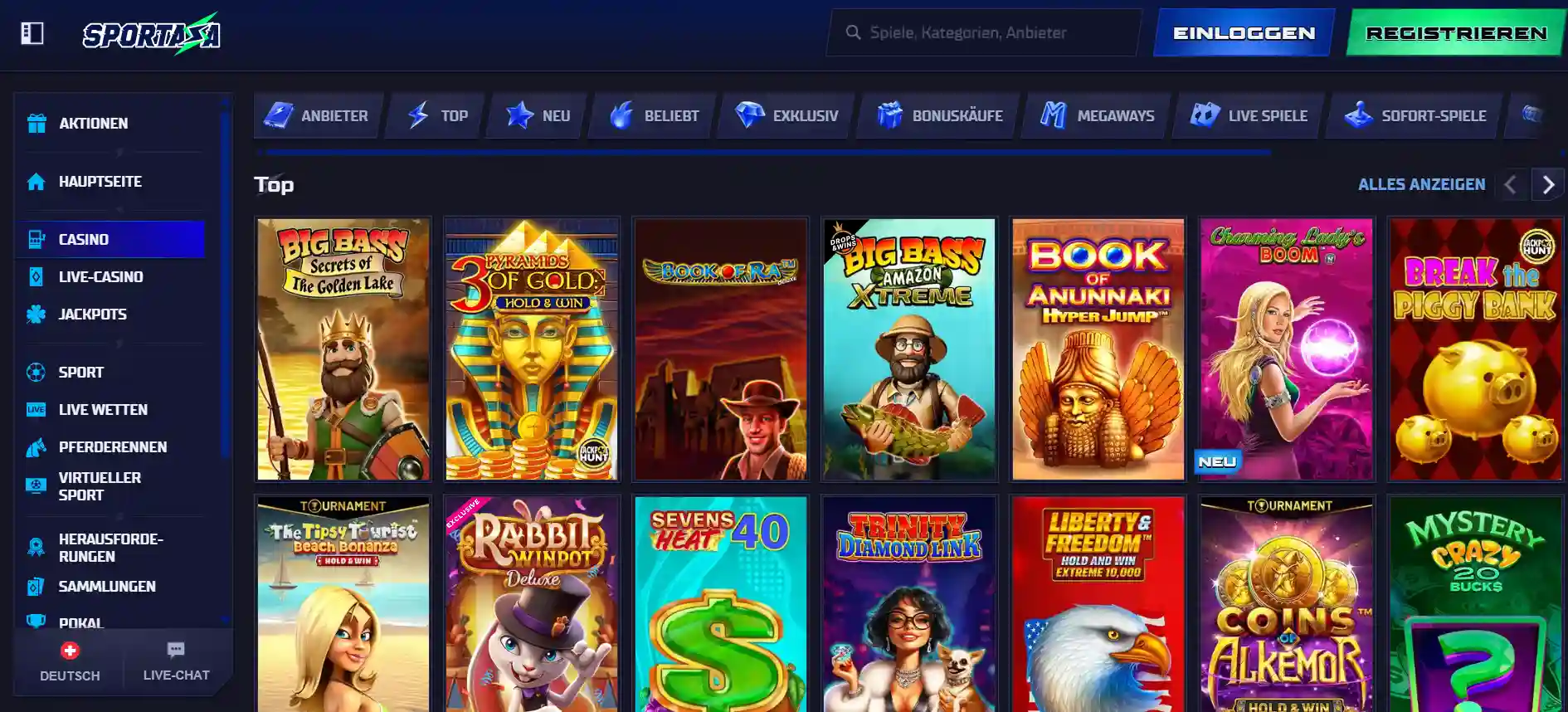 Sportaza Casino Schweiz
