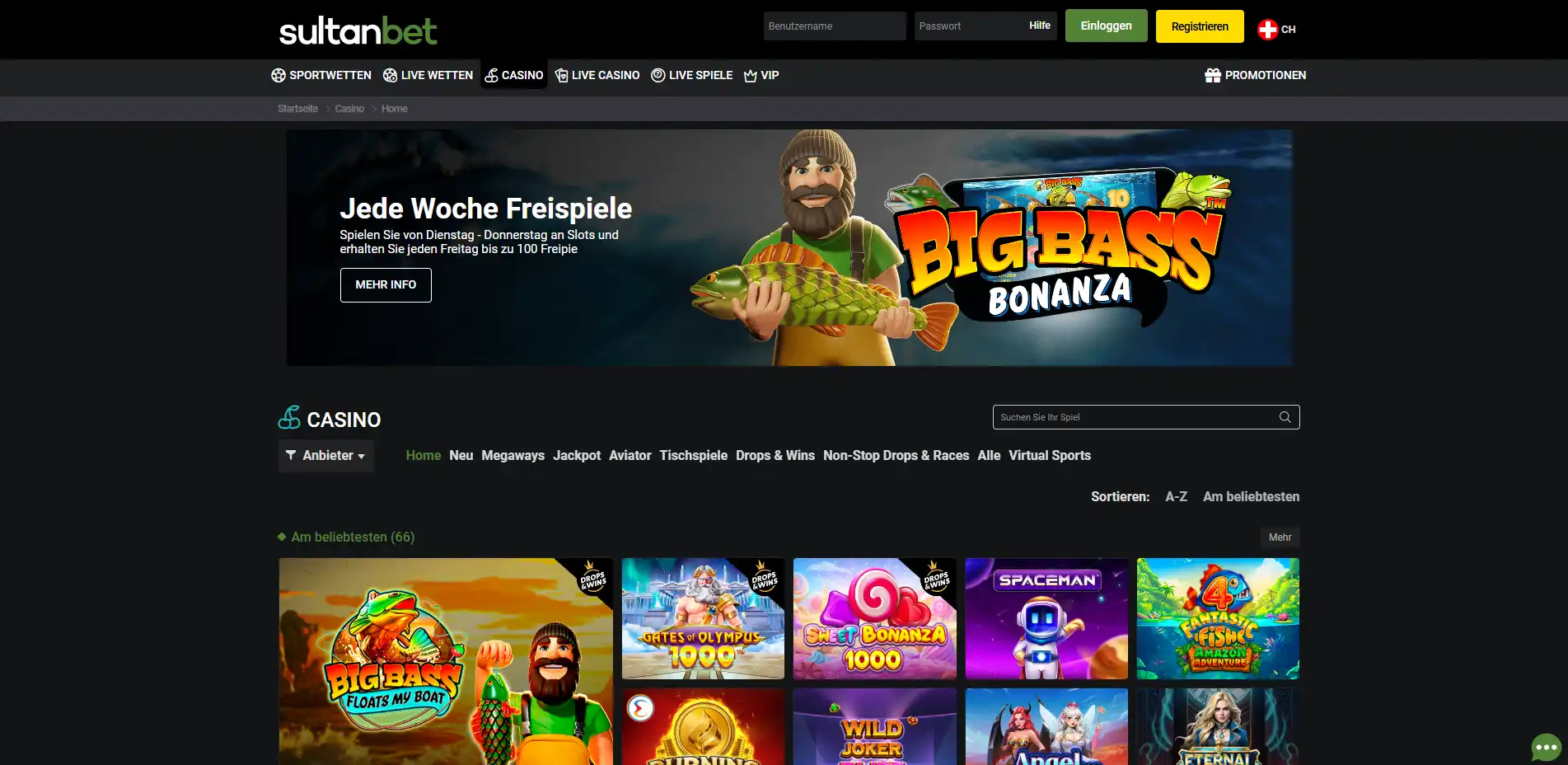 Sultanbet Homepage