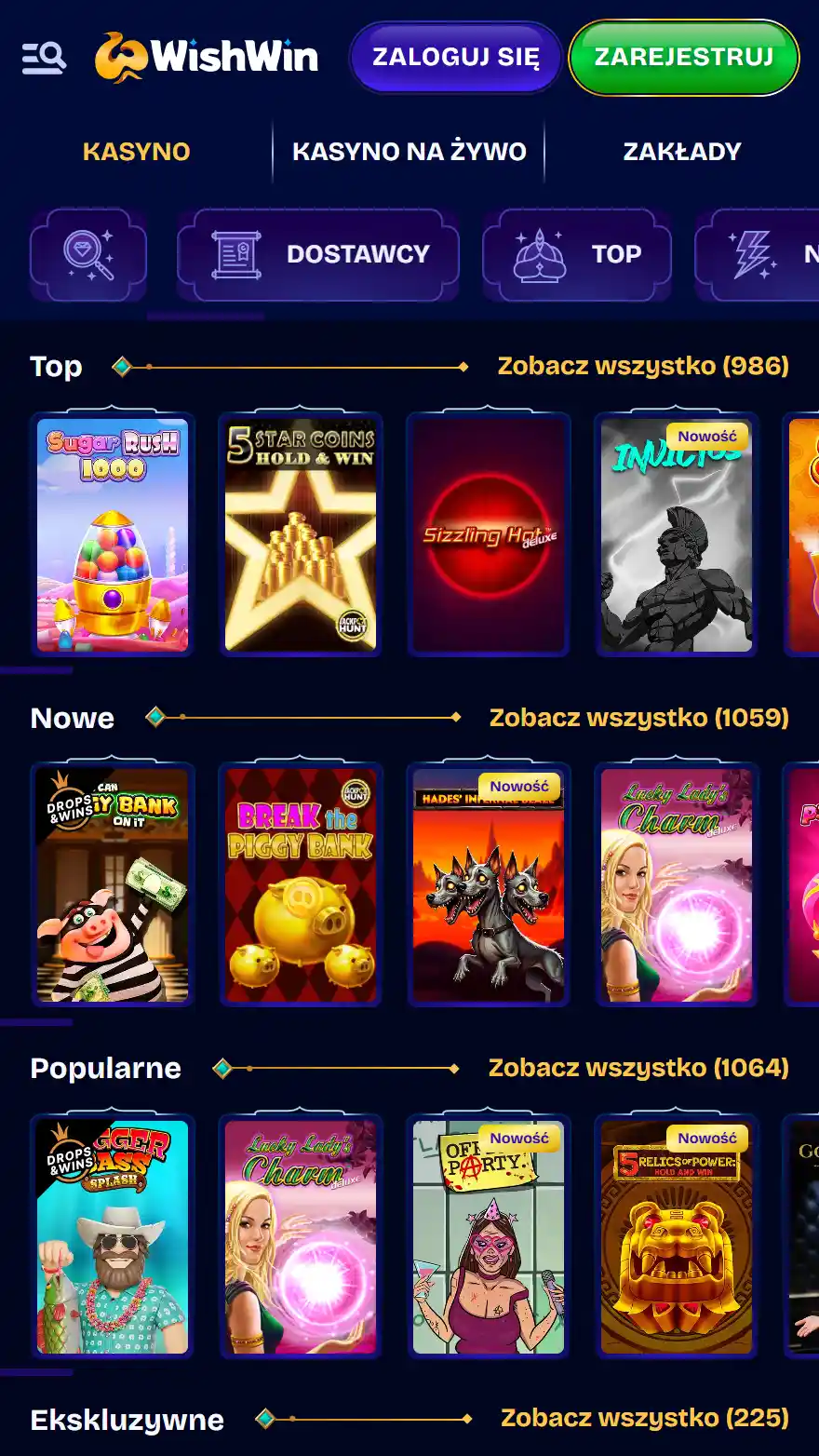 WishWin gry
