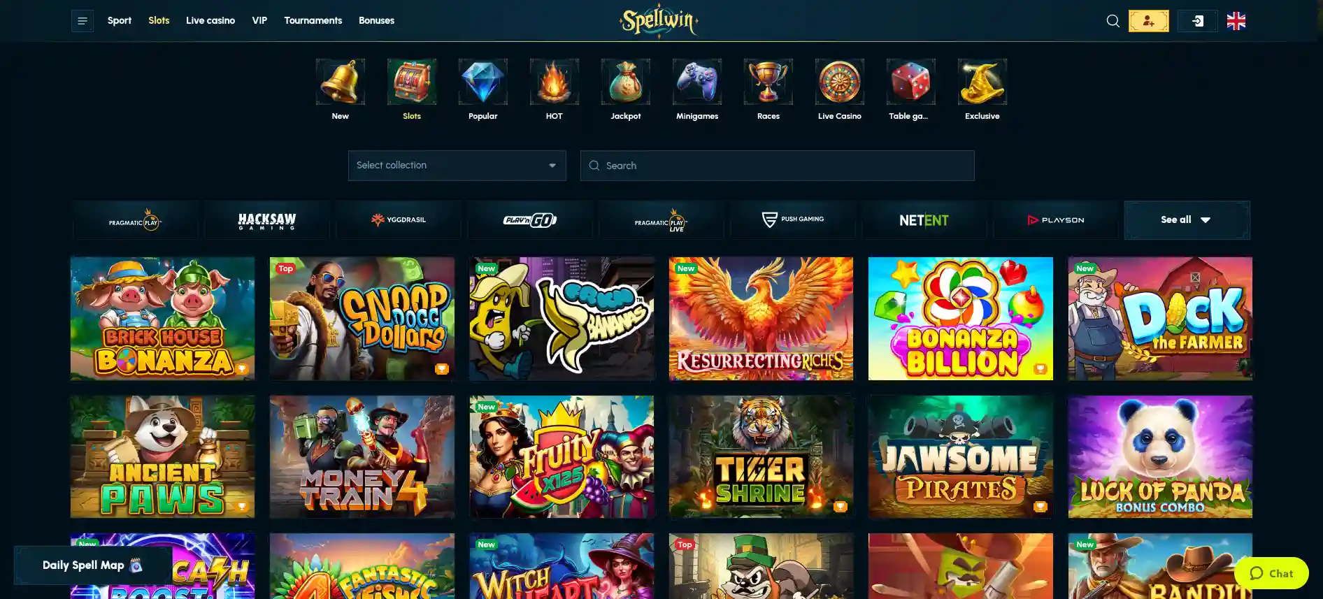 SpellWin страница игр