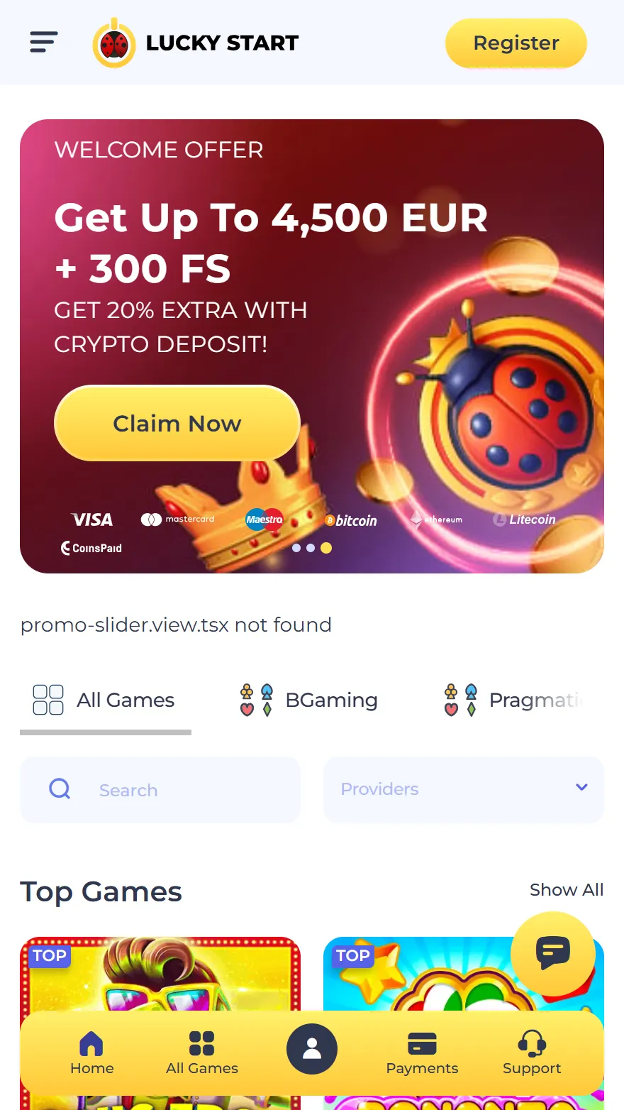 LuckyStart Casino