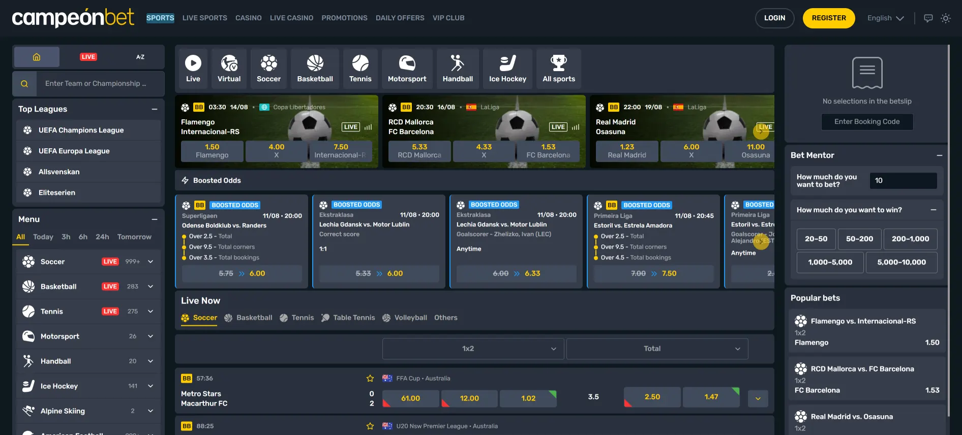Campeonbet sportspel