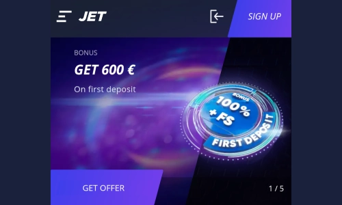 Reģistrējies Jet Casino