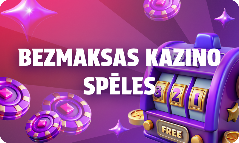 bezmaksas kazino spēles - demo versijas