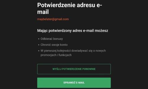Zweryfikuj konto