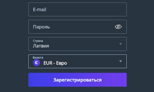 Заполнение анкеты