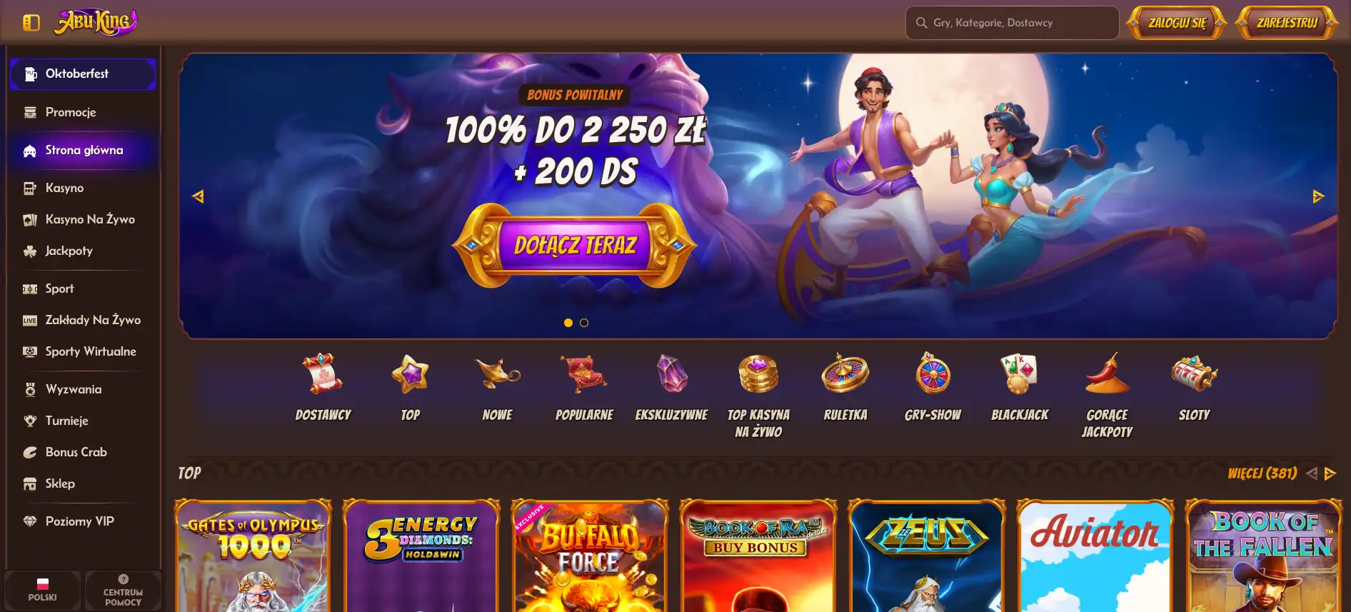 AbuKing kasyno