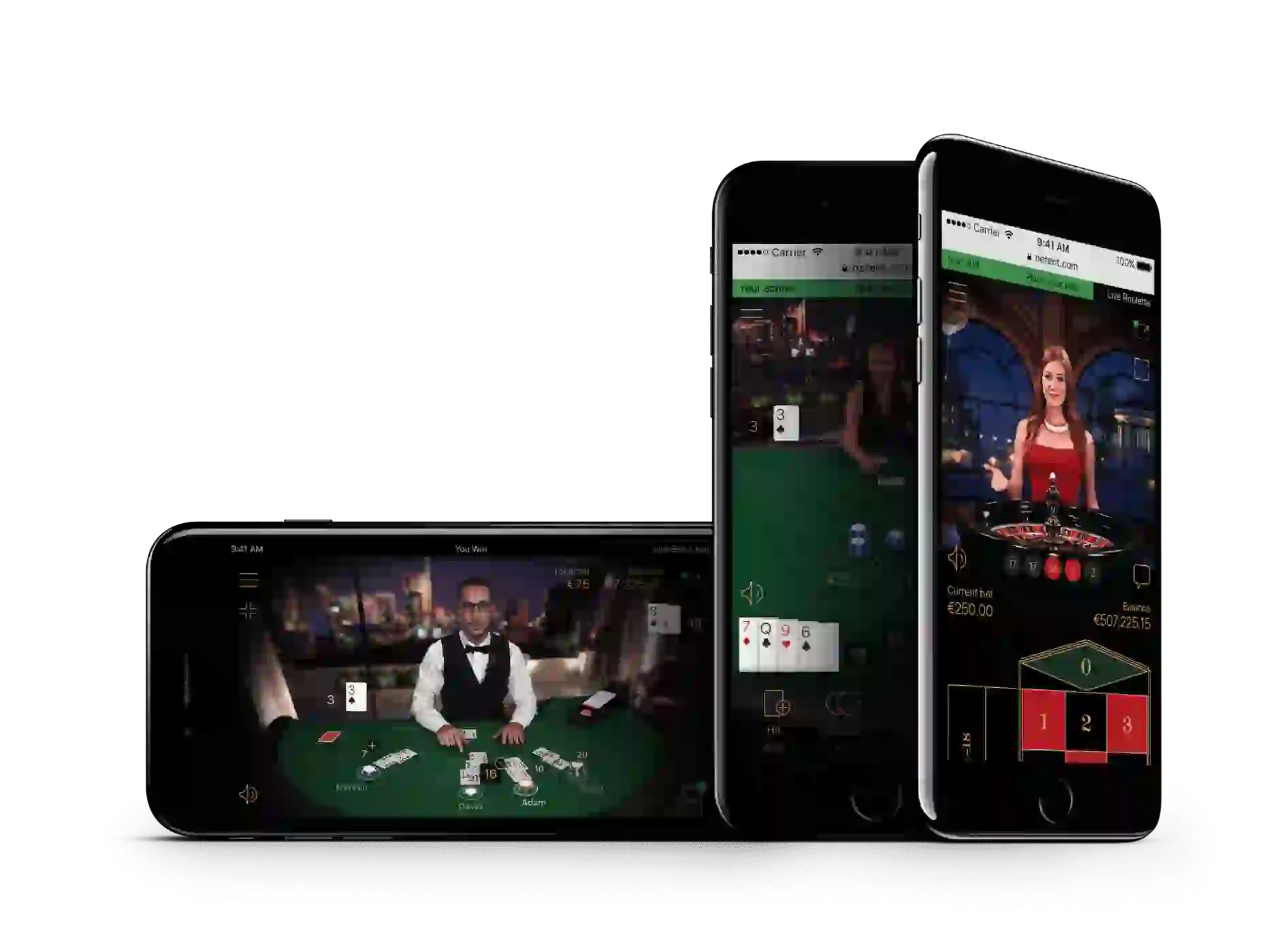 Games in mobile online casinos