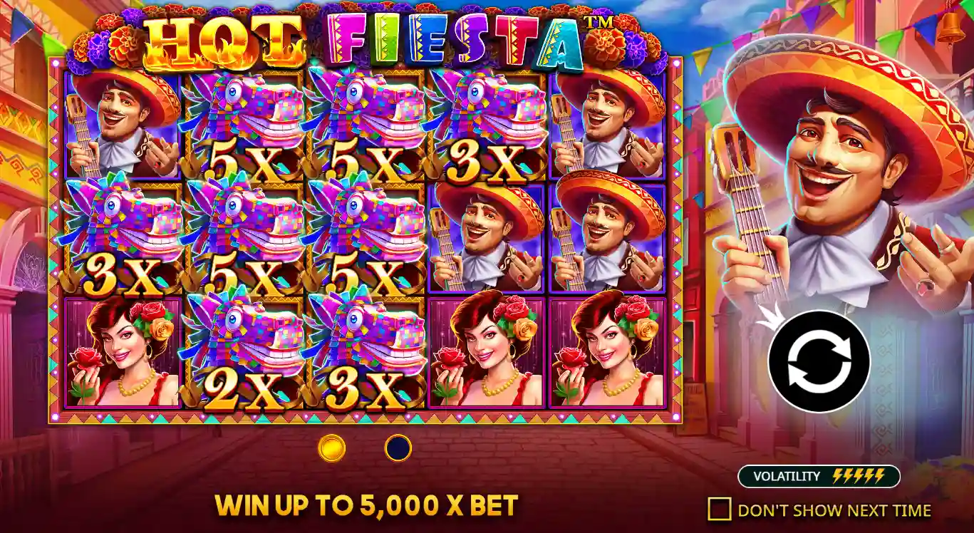Графика и тема Hot Fiesta Графика и тема Hot Fiesta