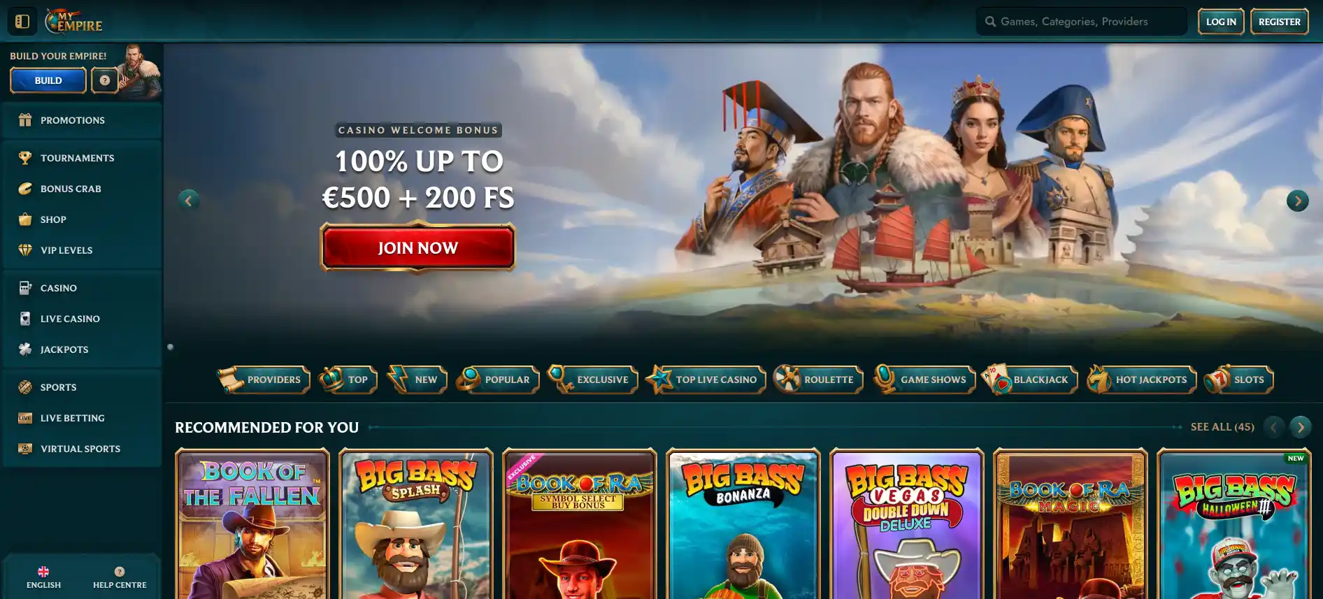 MyEmpire казино