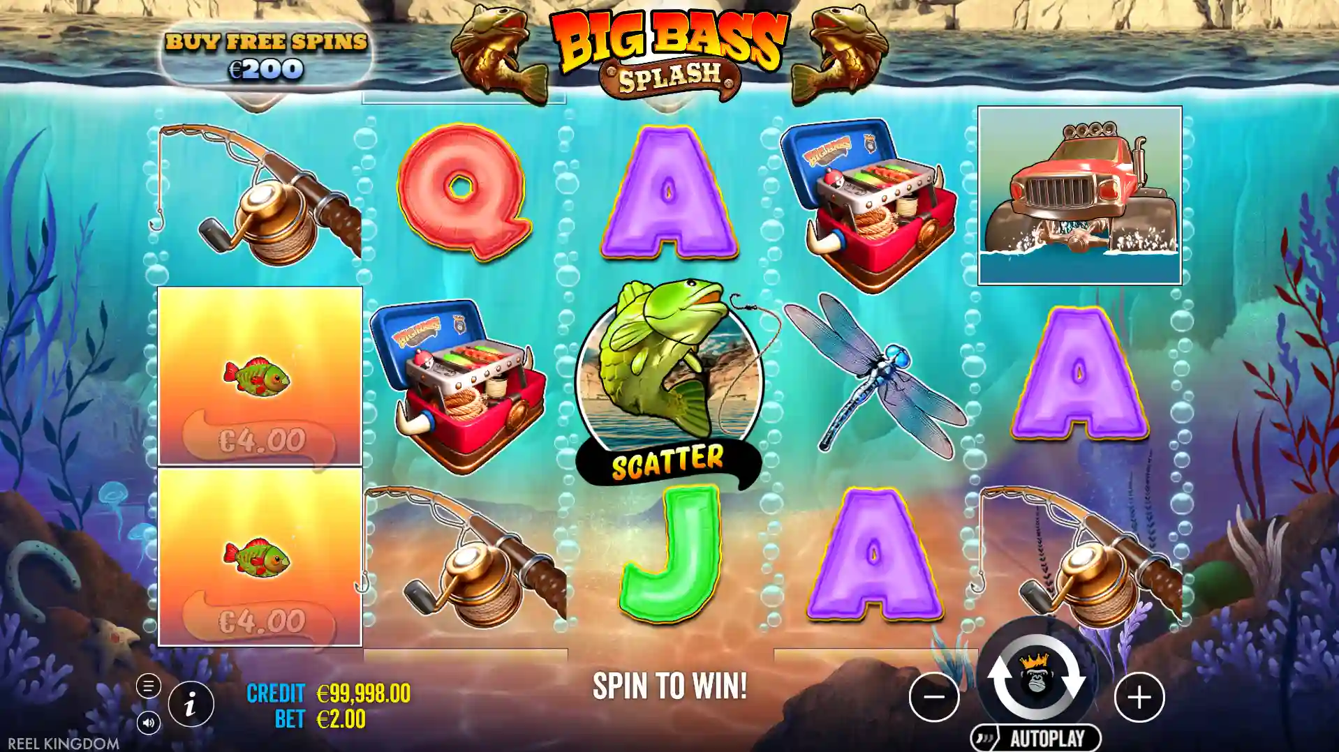 Графика и тематика Big Bass Splash