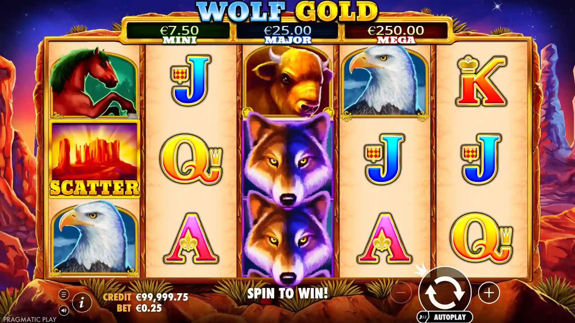 Графика и тема Wolf Gold