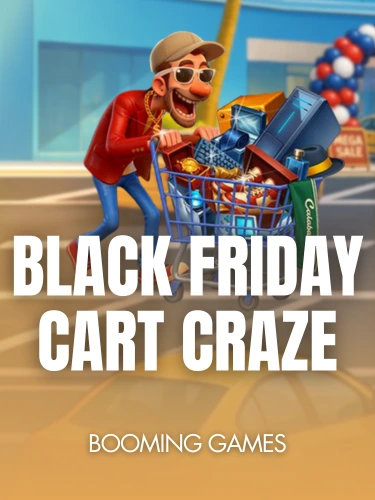 Black Friday Cart Craze background