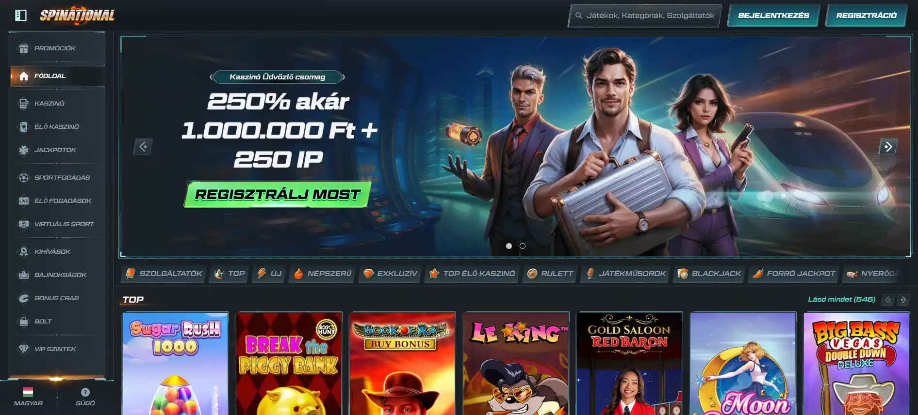 Spinational kaszinó