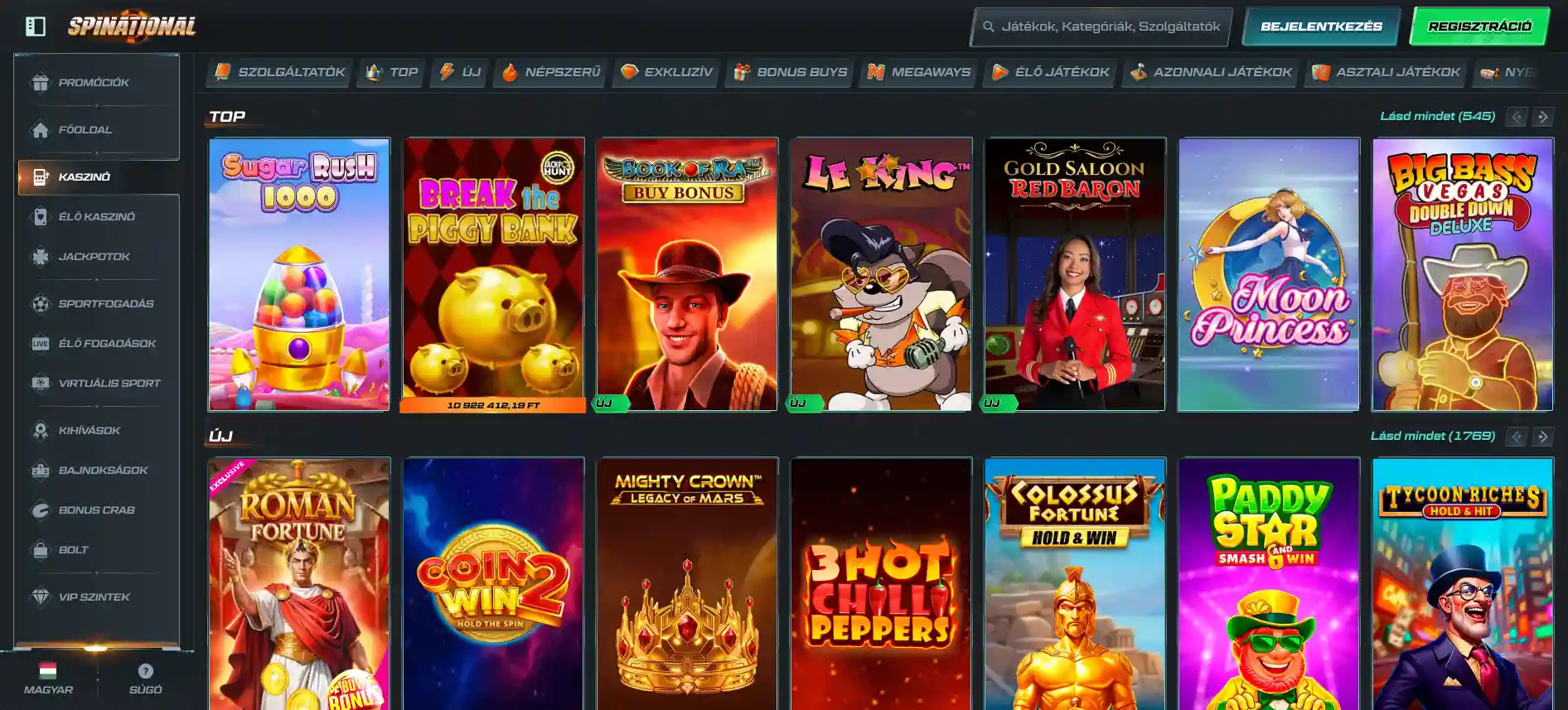 Spinational játékok