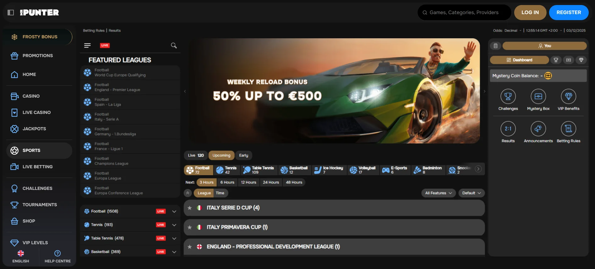 MrPunter тотализатор