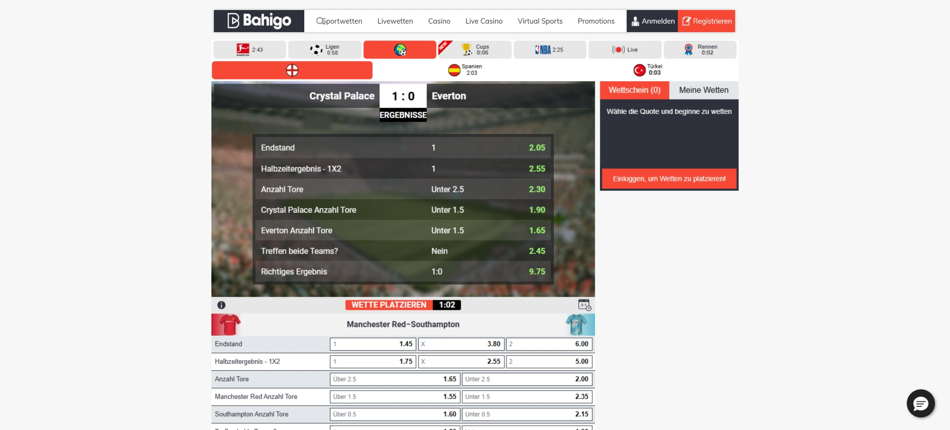 Bahigo Virtueller Sport