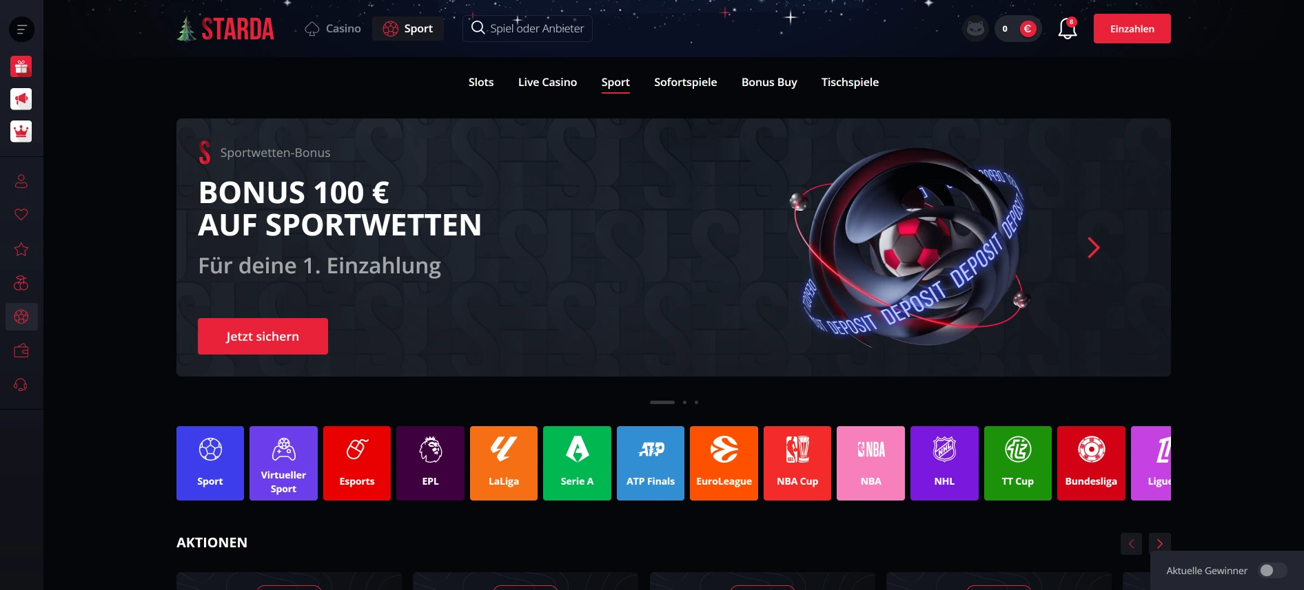 Starda Casino sport