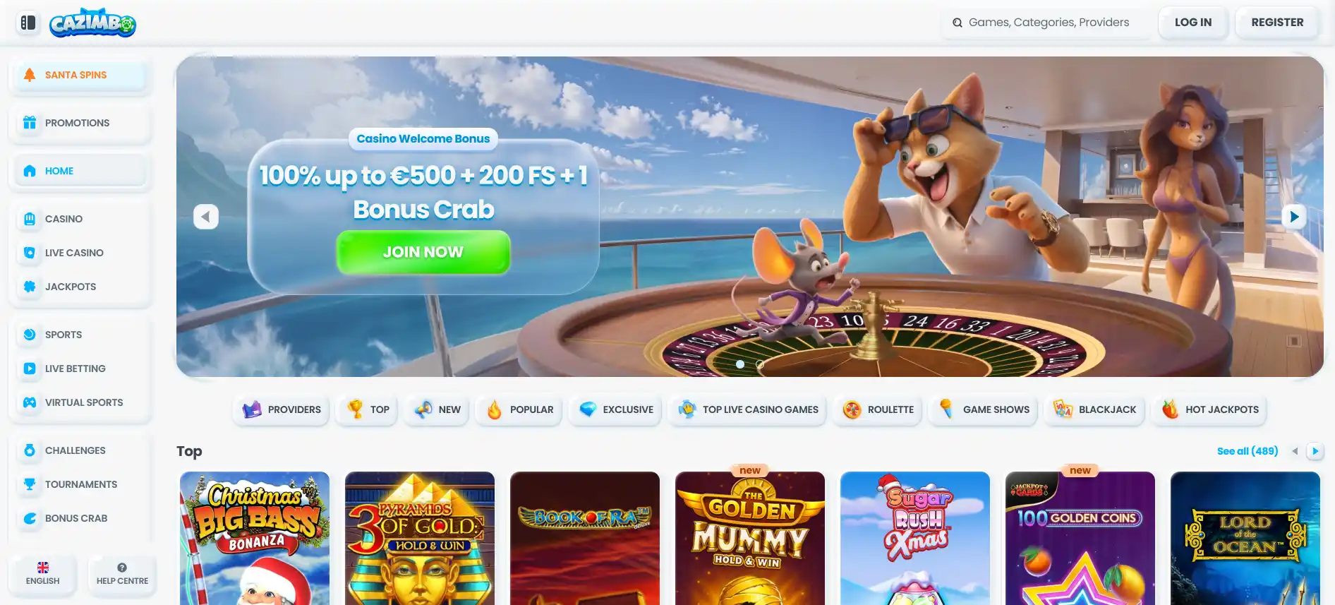 Cazimbo казино