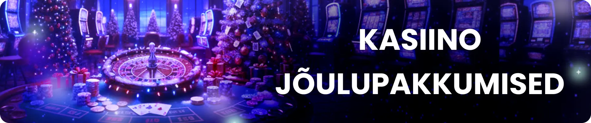 Parimad online kasiino jõulupakkumised