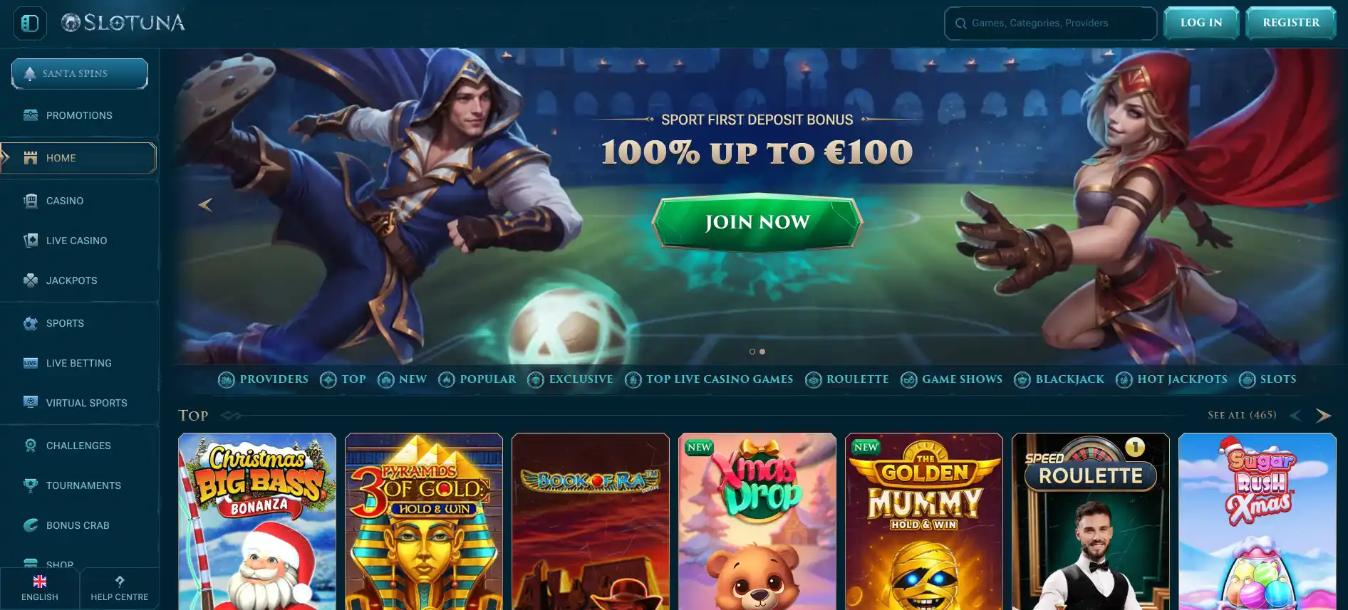 Slotuna totalizators