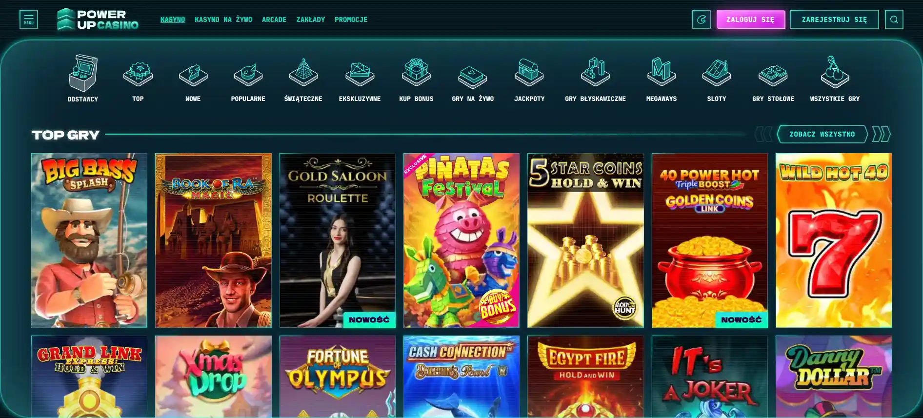 PowerUp Casino игры