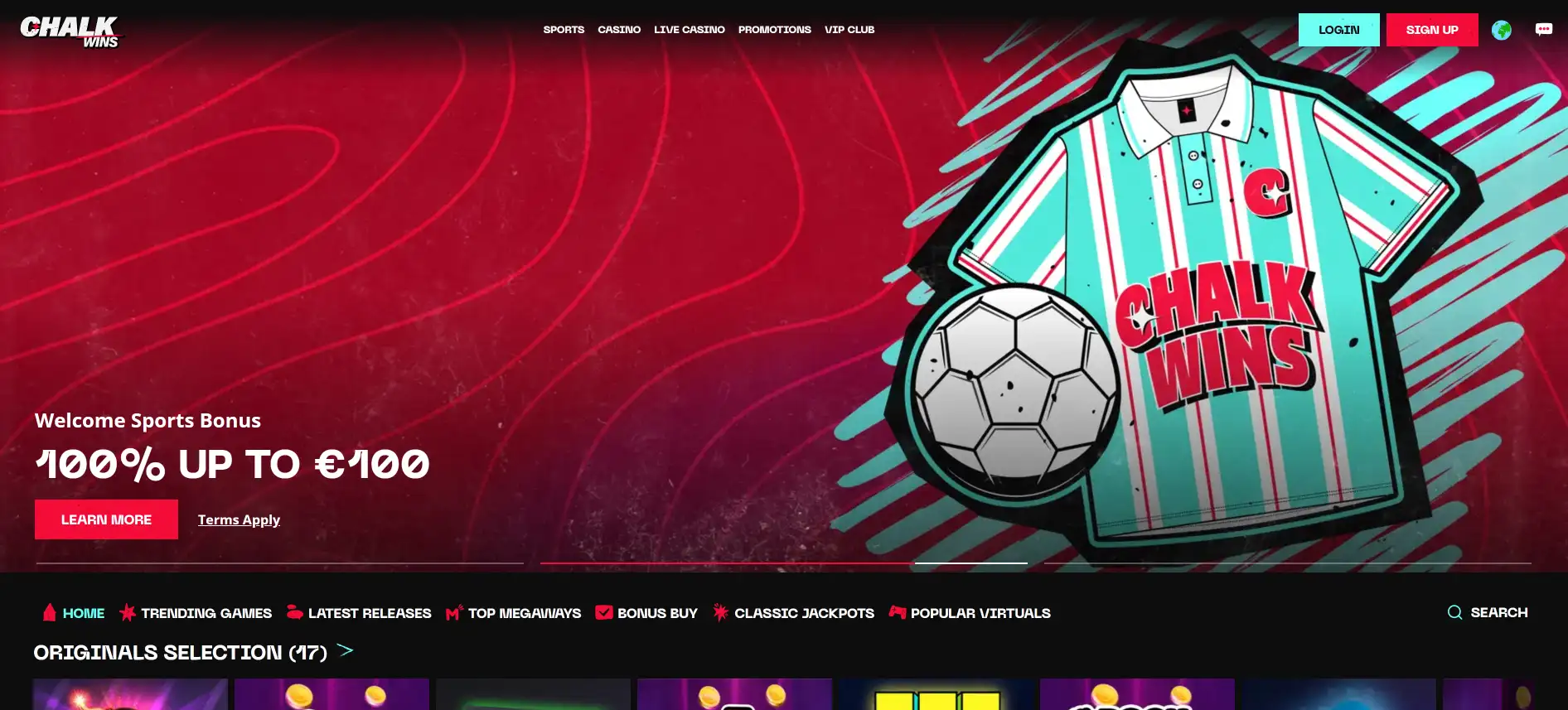 ChalkWins totalizators