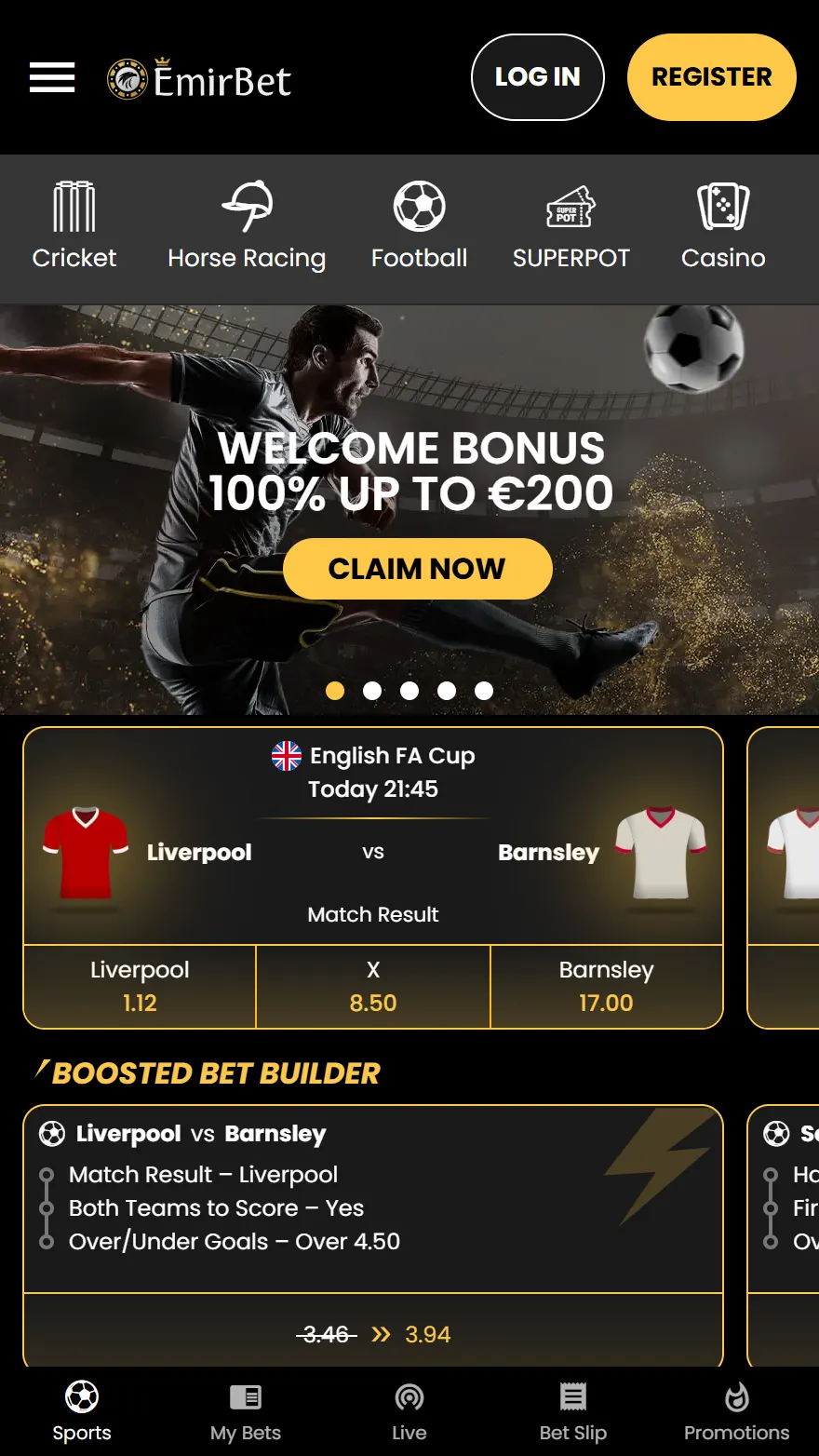 EmirBet totalizators