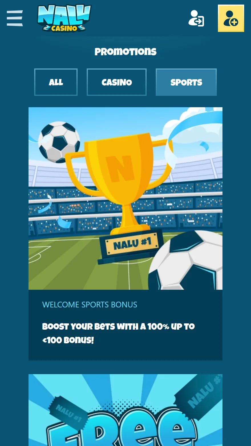 Nalu sporta bonusi