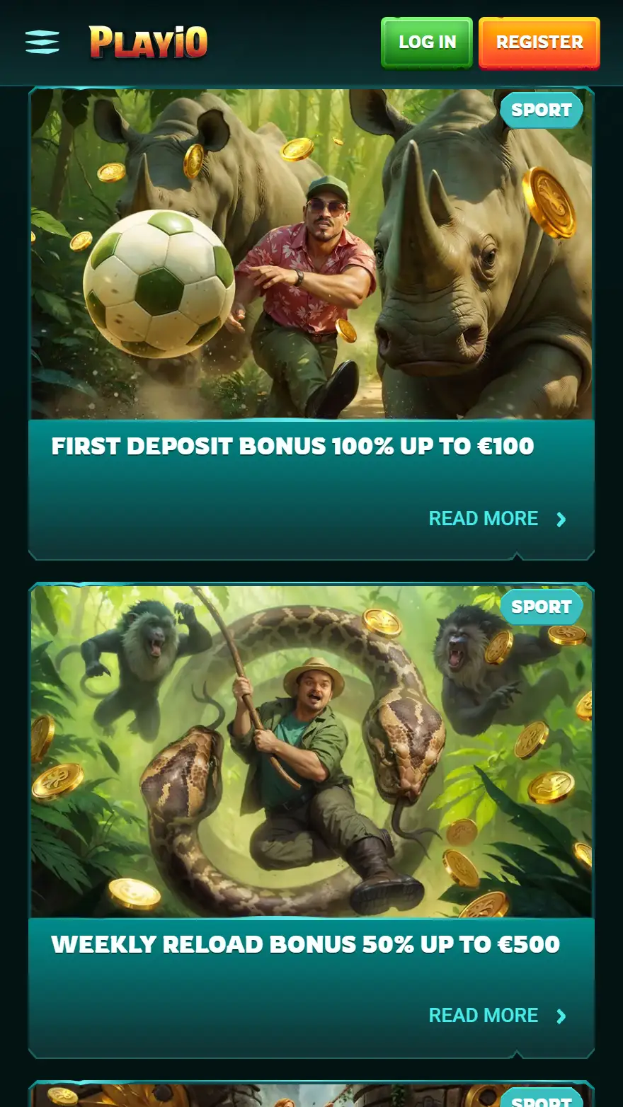 Playio sporta likmju bonusi