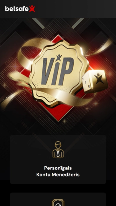 Betsafe VIP klubs