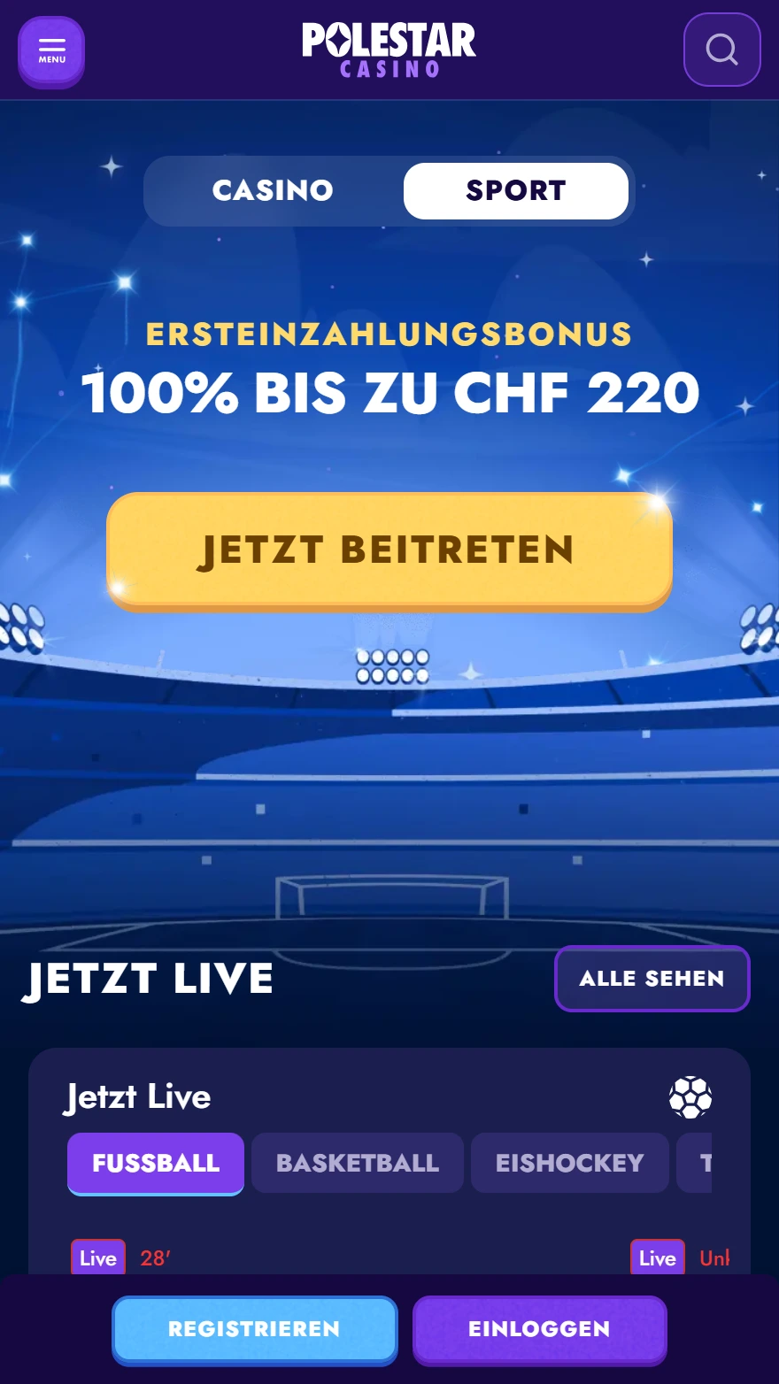 Polestar Casino Sportwetten
