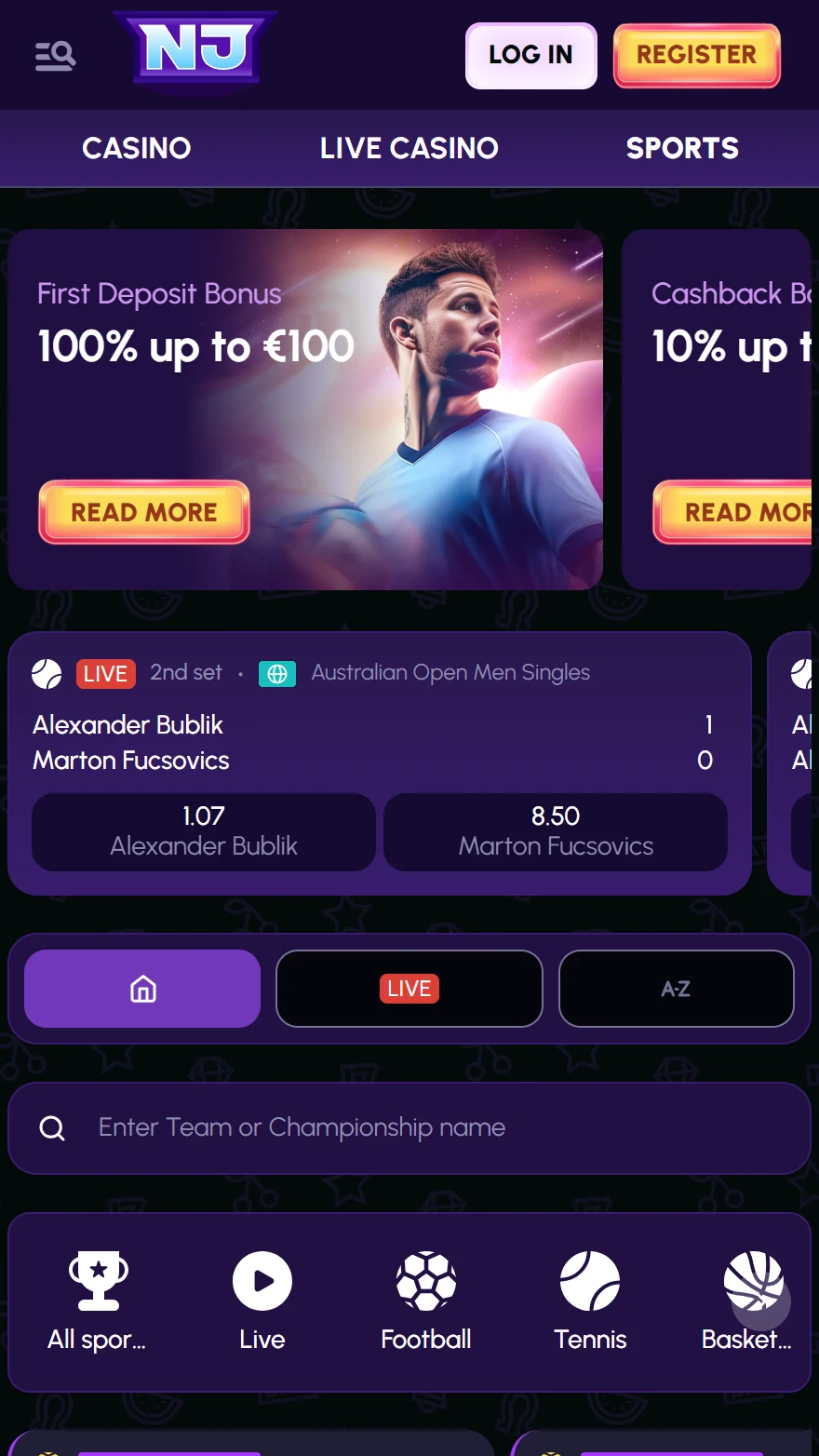 NovaJackpot тотализатор