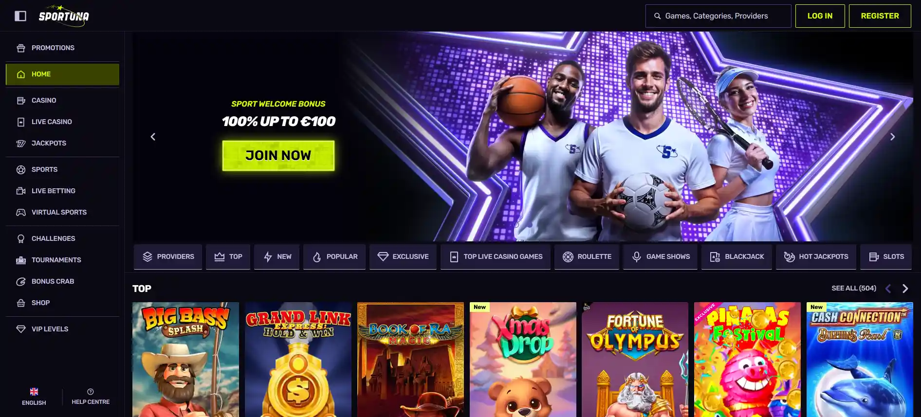 Sportuna тотализатор