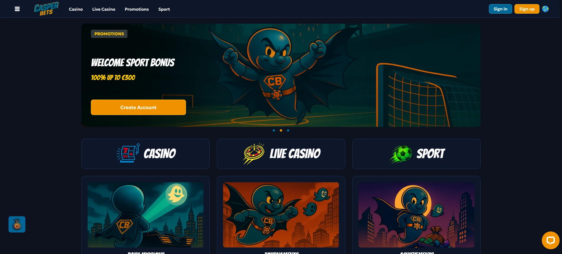 CasperBets totalizators