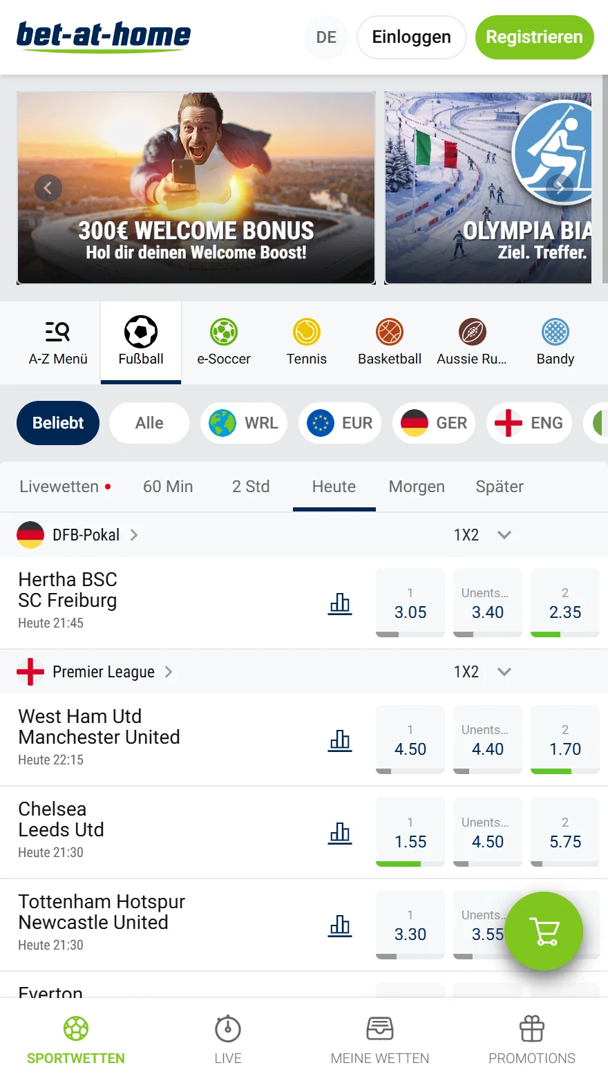 Bet At Home Startseite